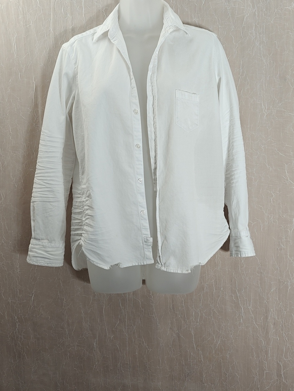 Frank & Eileen Distressed Button-Down Shirt